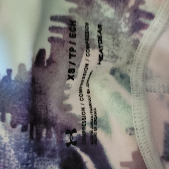 Under Armour Fly Fast Printed Cropped Leggings XS - Picture 14 of 15